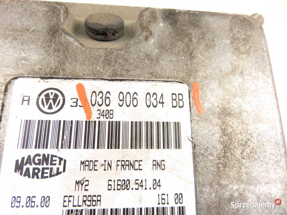 STEROWNIK VW BORA 16 16V AUS 036906034BB małopolskie