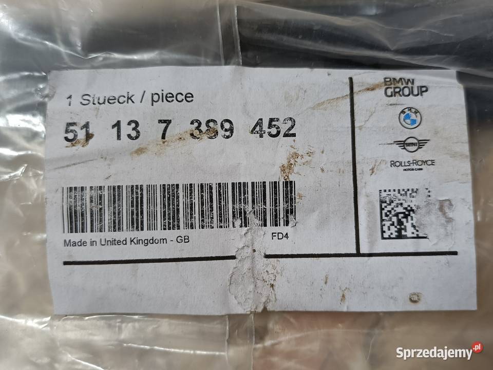 MINI COOPER F60 LCI F60 LISTWA MOCUJĄCA CHROM osobowe Pleszew sprzedam