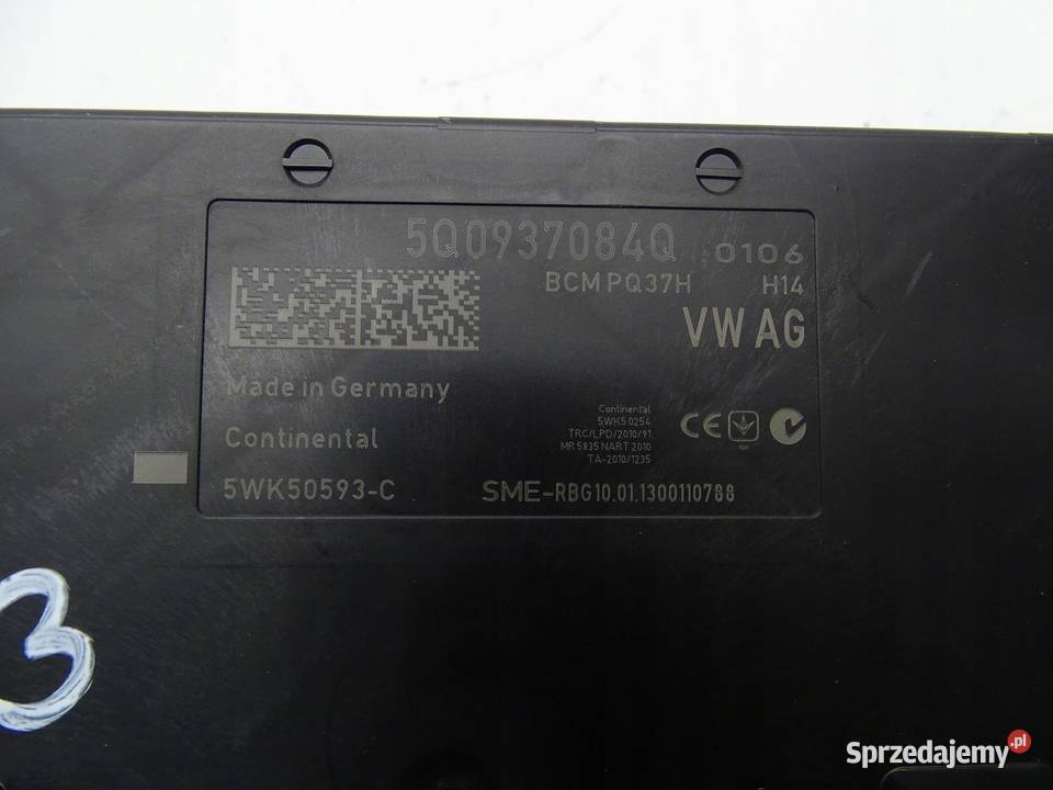 MODUŁ STEROWNIK BCM KOMFORTU SKODA OCTAVIA III sprzedam