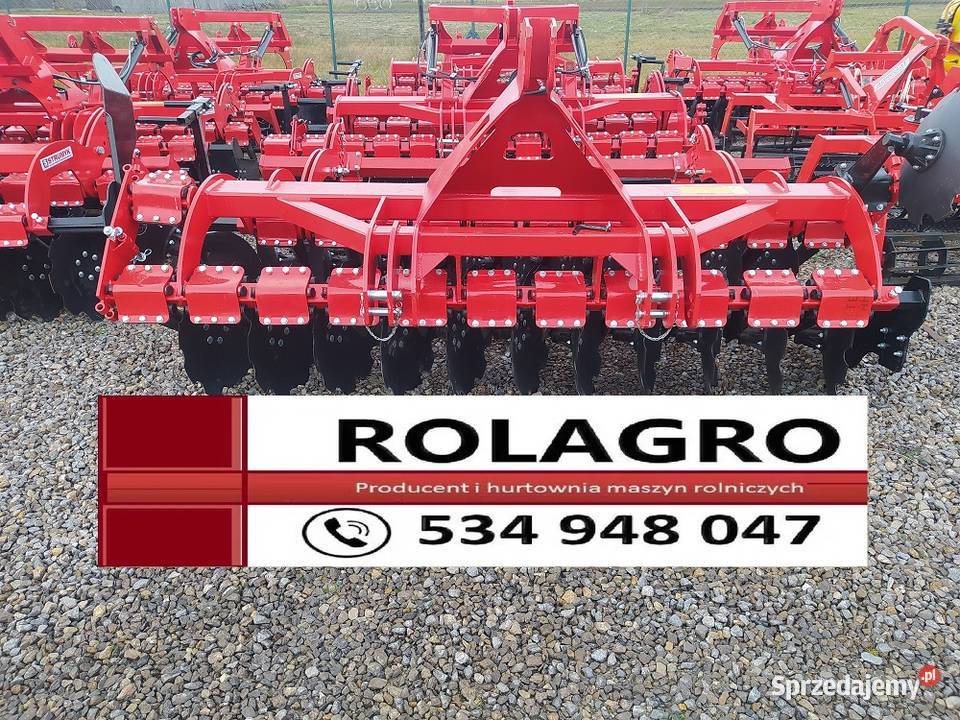 Brona talerzowa TIGER 560 talerze z wałem