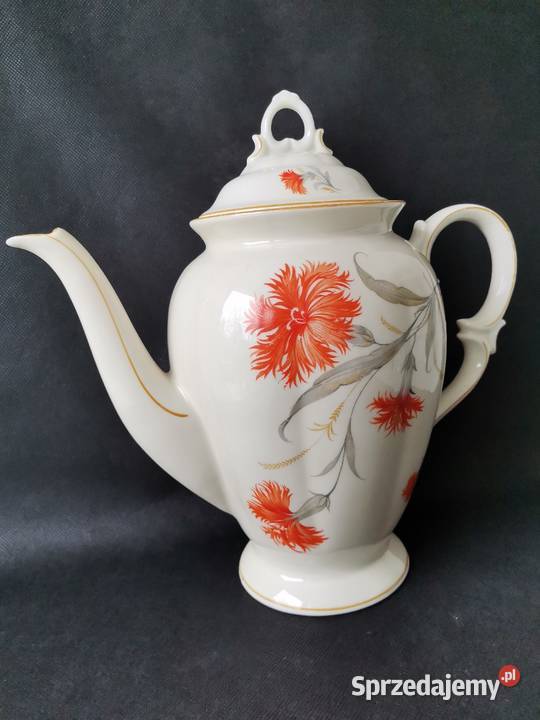 Stary przedwojenny dzbanek porcelana Giesche Art