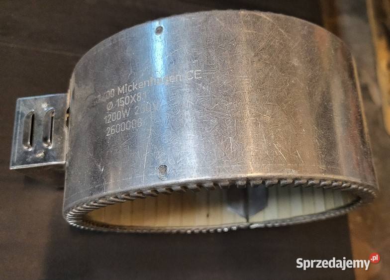 Grzałka opaskowa na cylinder wtryskarki fi 150 Białogard