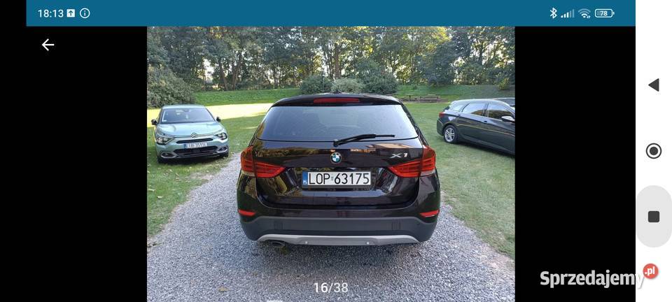 BMW X1 Super Stan Świetny kolor Bełżyce