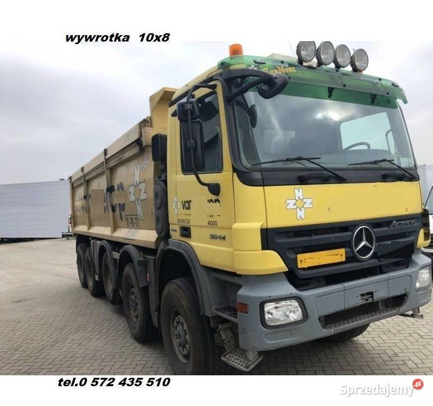MERCEDES Actros WYWROTKA 5osiowa WYWROTKA 10x8