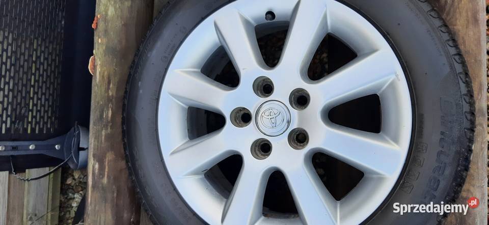 Felgi aluminiowe toyota 16 65 5x1143 426110F0701 Kościerzyna sprzedam