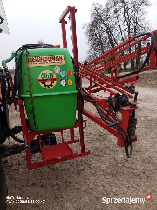 Opryskiwacz krukowiak 400 litry 12 metry lubelskie