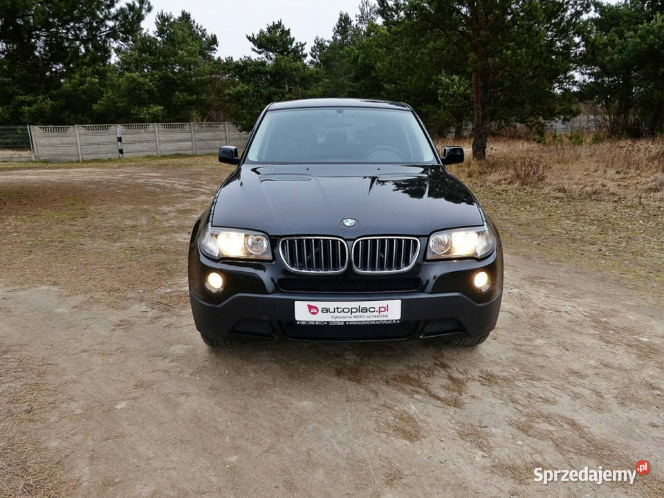 BMW X3 25 si4x4KlimaAluPełna czarny Piła sprzedam
