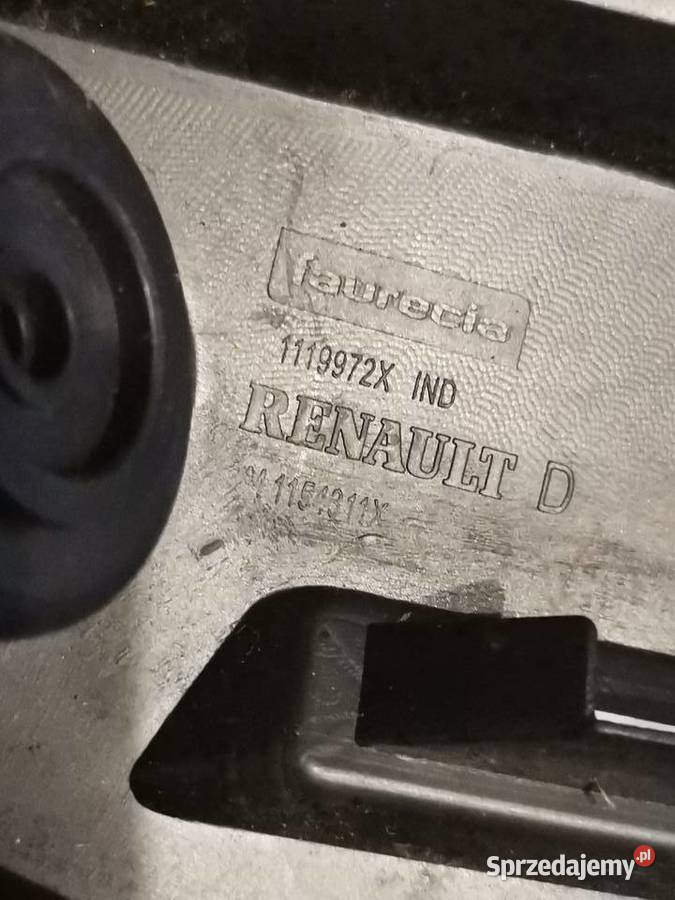 RENAULT ZOE 2012 LEWYPRAWY ŚLIZG ZDERZAKA PRZÓD Karoseria