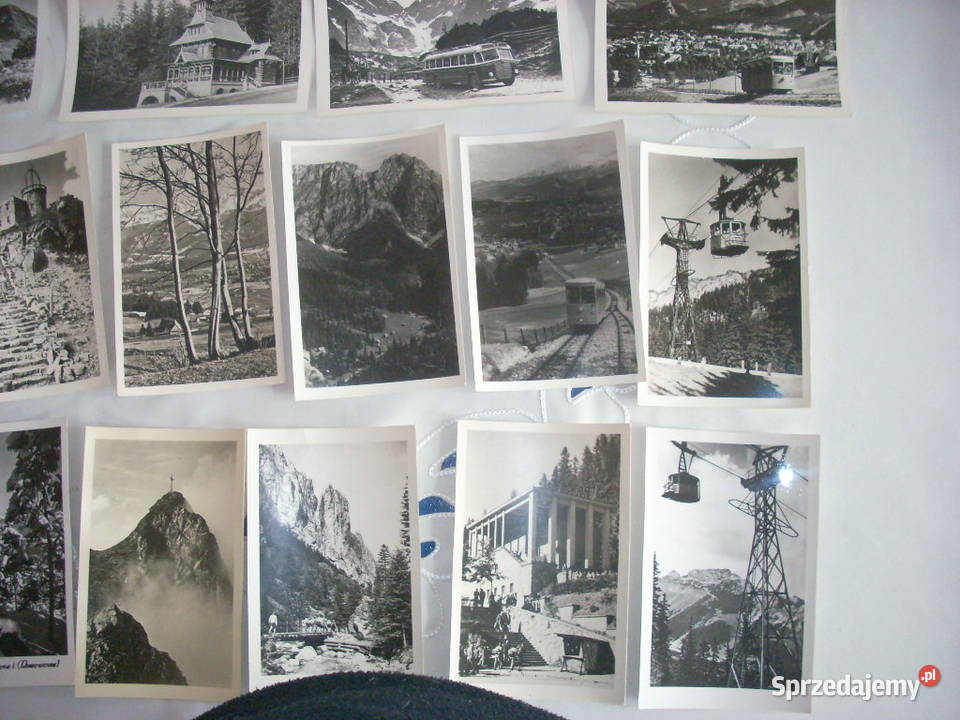 ZAKOPANE pocztówki z 1956 r mazowieckie Marki sprzedam