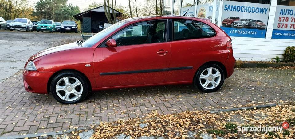 Seat Ibiza 12 Ins Gaz Piekny Kolor Przebieg 119 wspomaganie kierownicy Chodzież