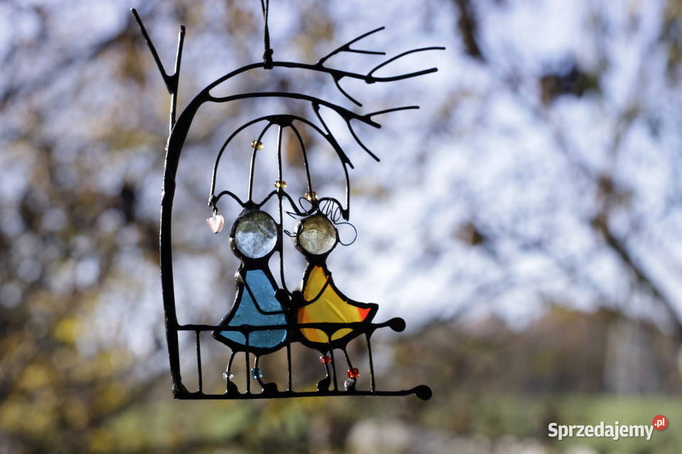 Zawieszka witrażowa ozdoba prezent Dekoracje i ozdoby Nysa
