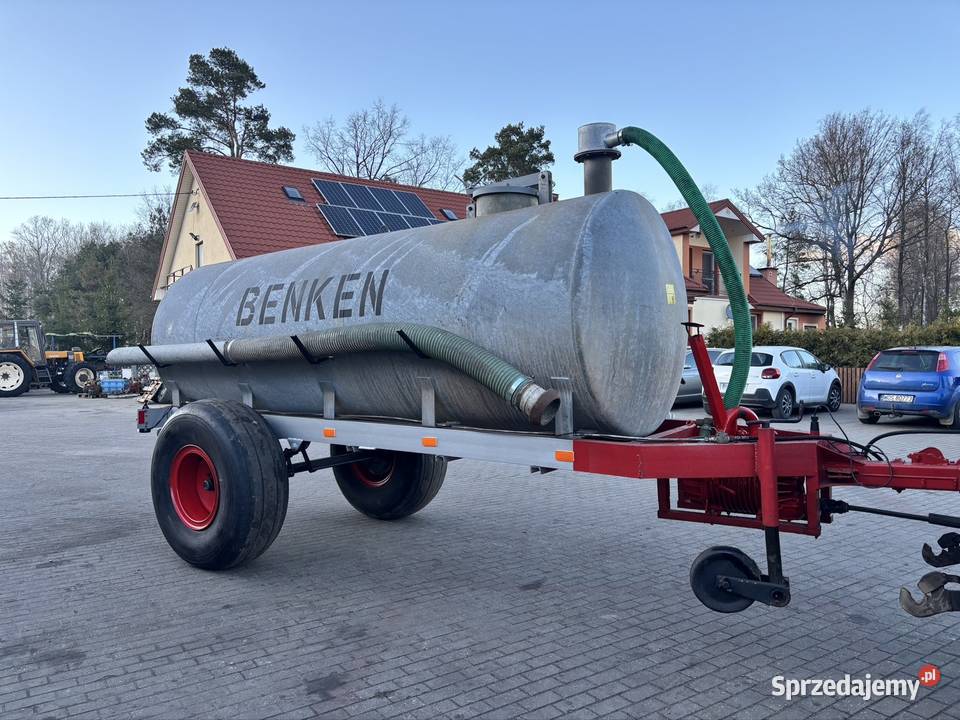 Beczkowóz 7000 litrów beczka nieuszkodzony Myszyniec sprzedam