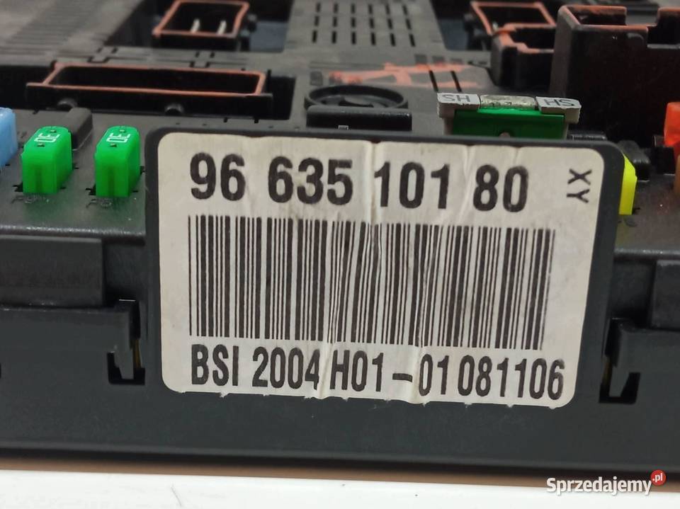 SKRZYNKA BSI 9663510180 H01 Citroen C4 Picasso I sprzedam
