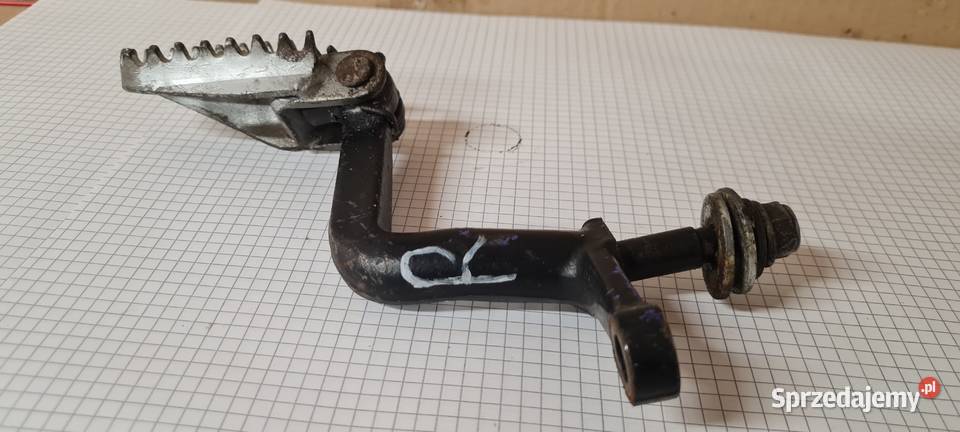 Kawasaki KLX 650 R set podnóżek prawy kierowcy Podnóżki i stopki Elementy nadwozia Warszawa
