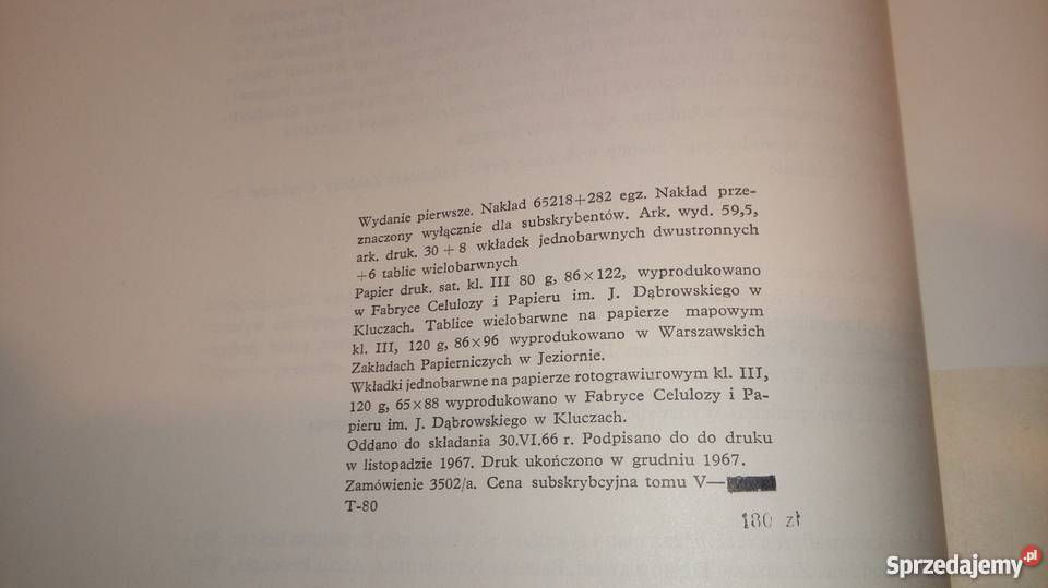 PWN Geografia powszechna 5 Tomów Książka Kultura i Rozrywka Rogoźnik