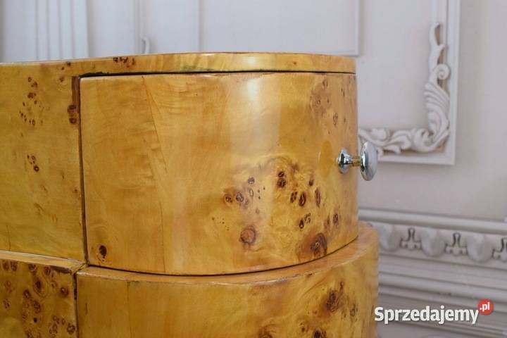 Dwa Nakastliki Stoliki Szafki Nocne Art Deco Kraków