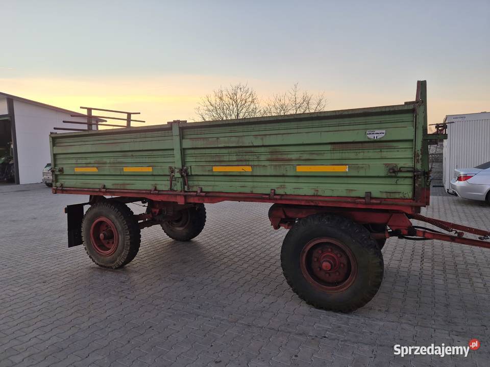 Masywna PRZYCZEPA 230 x 510 x 080m stalowe burty nieuszkodzony mazowieckie Szydłowiec