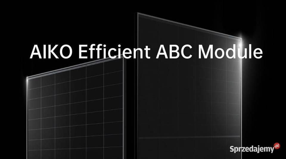 Top jakość Panel PV AIKO 660W NType ABC Bifacial Instalacje
