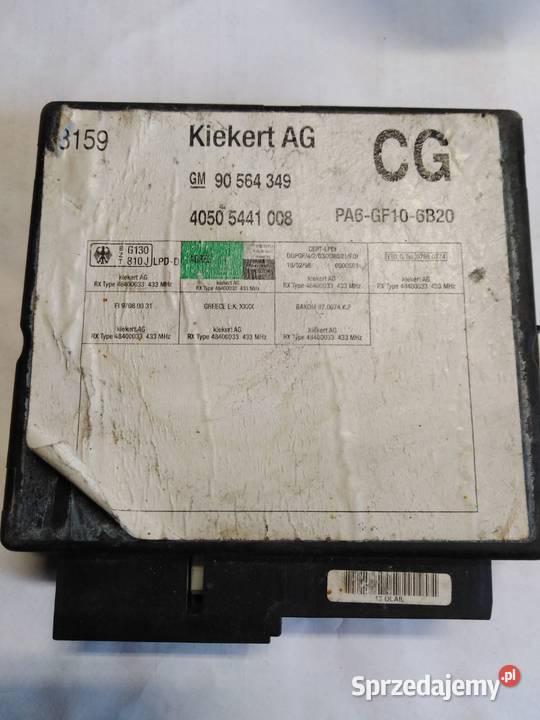 MODUŁ KOMFORTU OPEL VECTRA B 90564349 Jasło