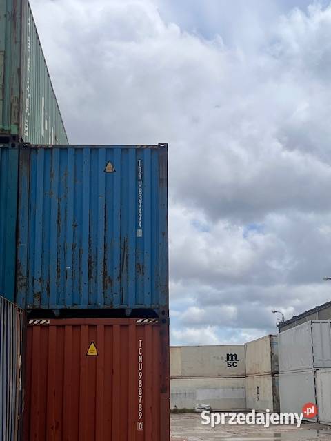 Kontener morski magazynowy budowlany 40 HC CW Grudziądz