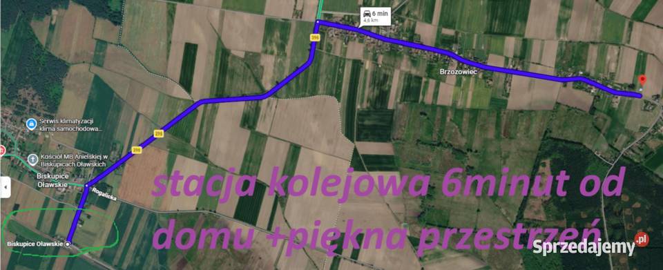 Działka Budowlana 2000 m2 MEDIA Brzozowiec