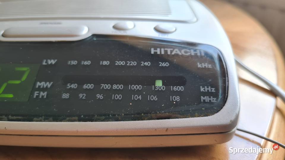 Radiobudzik Hitachi KC09 lubelskie Lublin