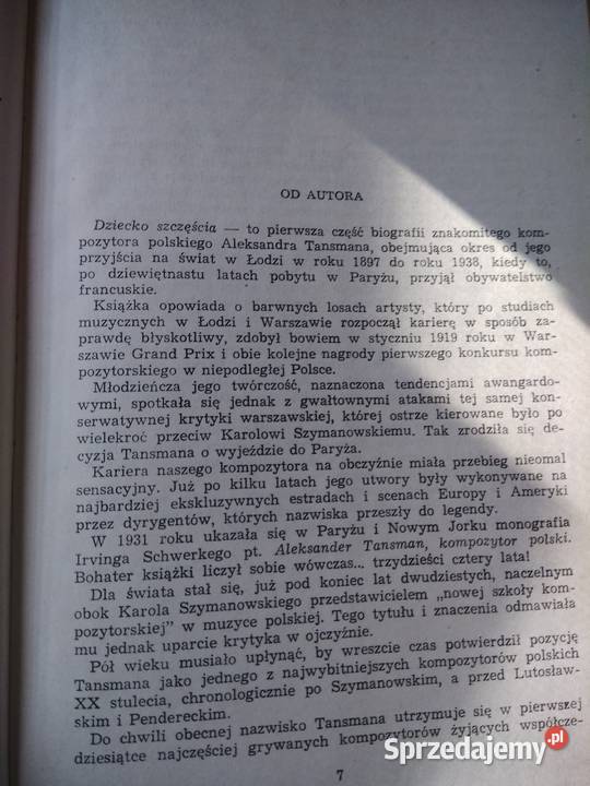 Dziecko szczęścia Tanaman biografia księgarnia Warszawa