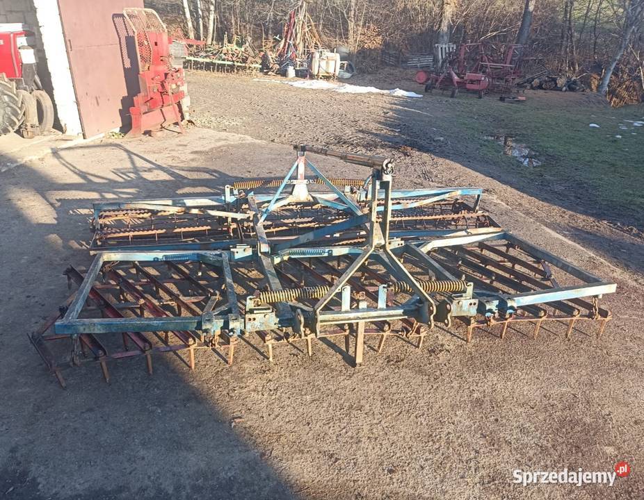 Agregat uprawowy brony ciężkie z podwójnymi małopolskie Pisarzowa