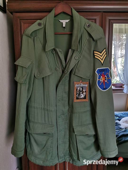 Kurtka Militarna Parka LXL Suicidal Tendencies zielony łódzkie Łódź