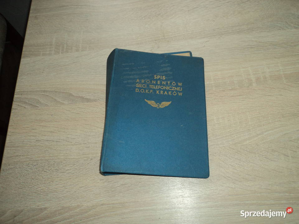 DOKP Kraków PRL aktówka spis Nowy Sącz