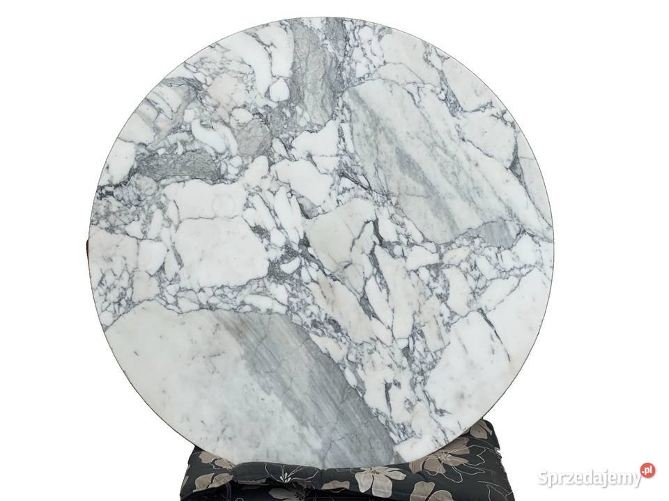 Okrągły blat marmurowy 135 250 mm zachodniopomorskie