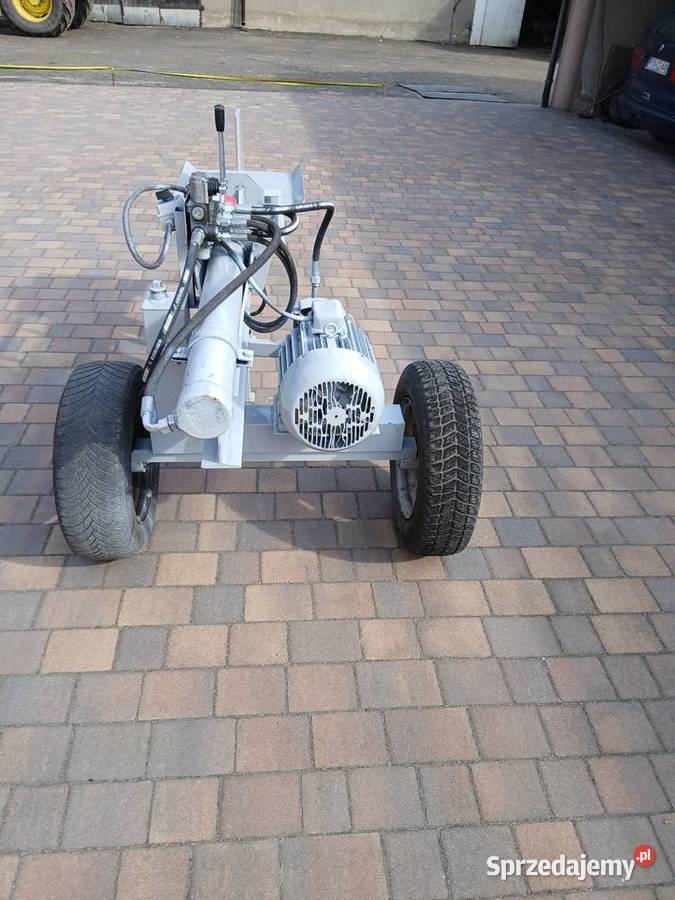 NOWA Łuparka do drewna hydrauliczna swider rębak Konin