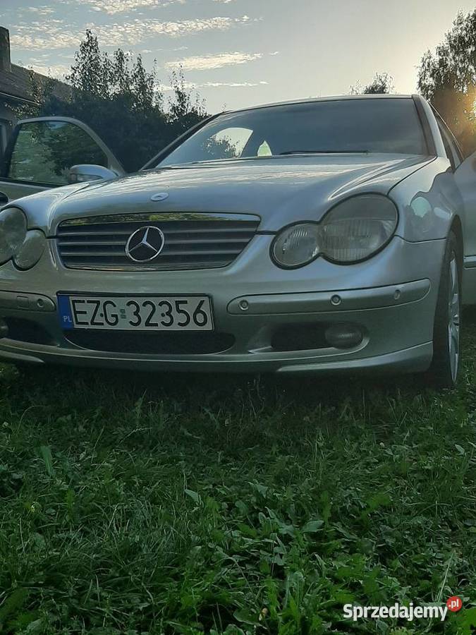 Mercedes C klasa coupe W203 20 kompressor LPG poduszka powietrzna Zgierz