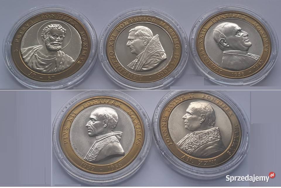 Kolekcja Wielcy Papieże z certyfikatem mazowieckie