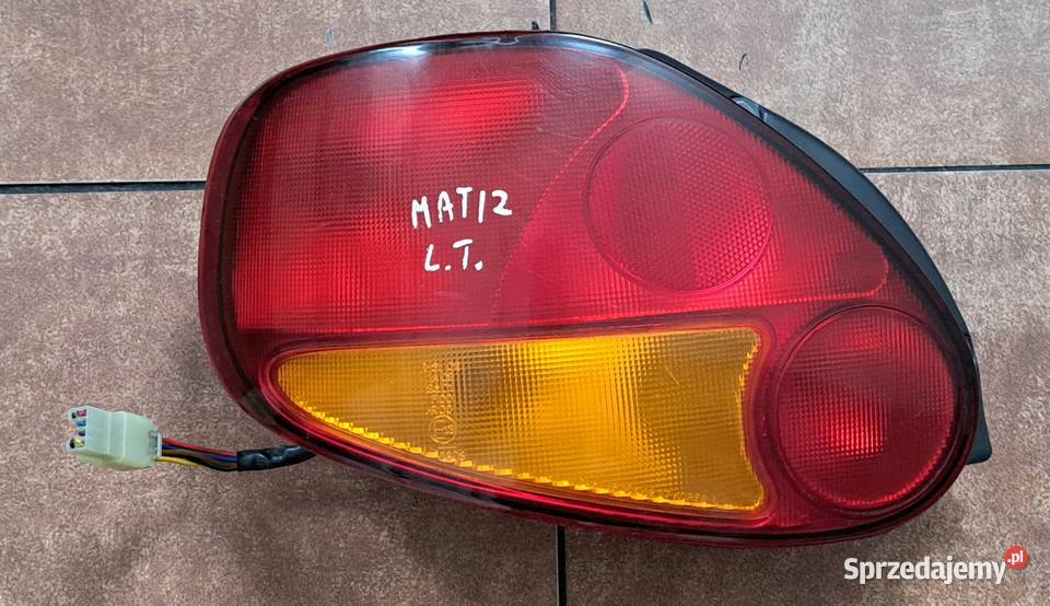 Lampa tył Matiz osobowe