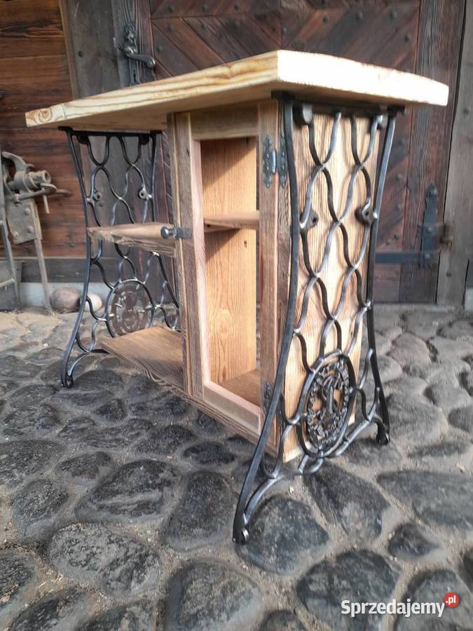 Stylowa rustykalna szafka Kamieńczyk