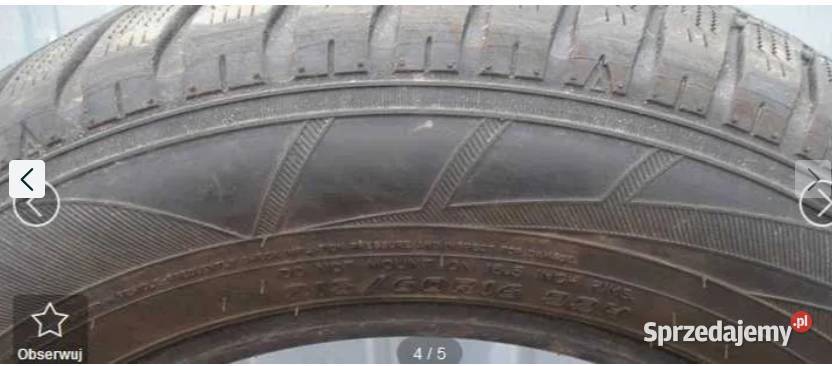 Opony zimowe Falken 21560R16 Eurowinter HS449 4 zima Samochodowe Częstochowa sprzedam