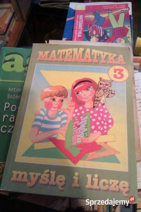 Myślę i liczę 3 Juka matematyka antykwaryczne Warszawa