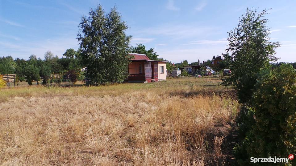 Działka rekreacyjnobudowl Narwią 1000m2udział w Rzewnie