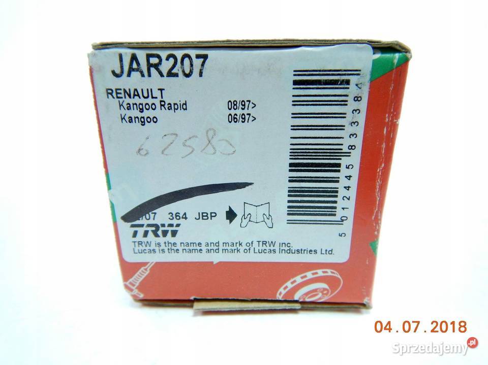 DRĄŻEK KIEROWNICZY TRW RENAULT KANGOO JAR207 sprzedam