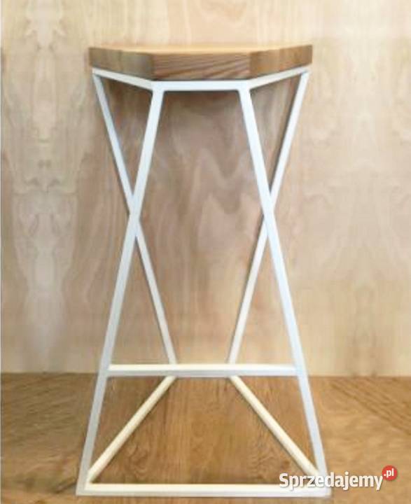 Hoker LOFT NA WYMIAR barowy DĄB stal Hokery Bartoszyce sprzedam