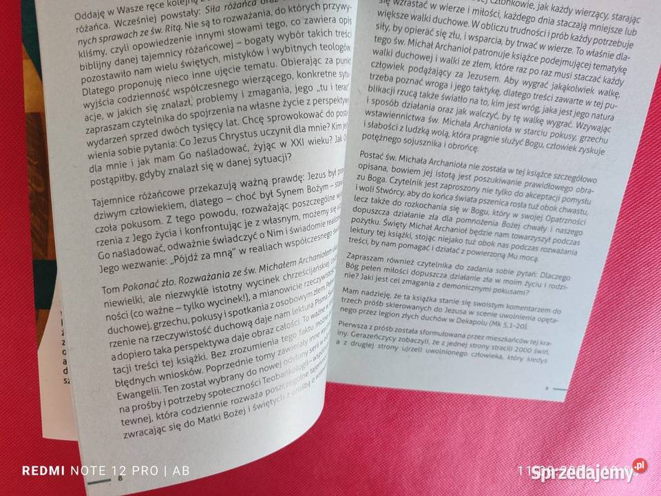 Pokonać zło Rozważania ze św Michałem przewodnik Katowice
