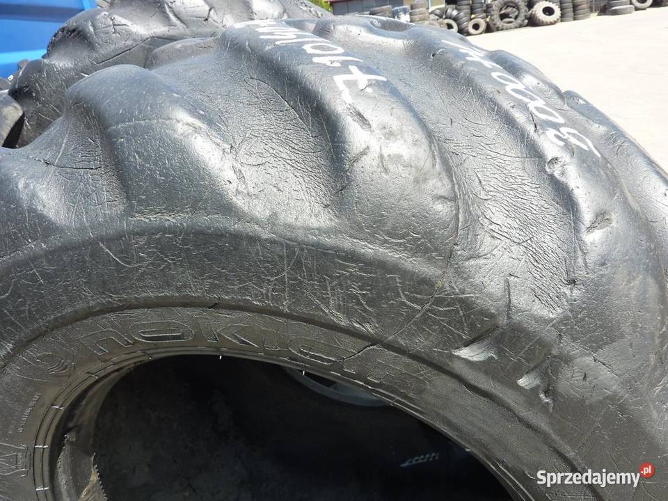 Opona używana leśna 71040225 71040R225 NOKIAN Pozostałe Opony Zaścianki