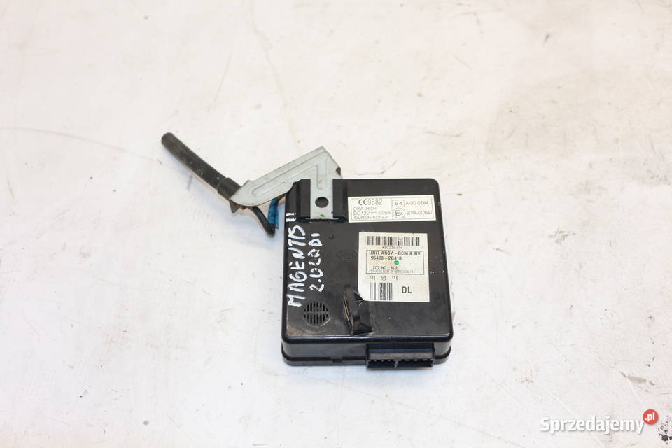 KIA MAGENTIS 2 20 0609 CRDI MODUŁ BCM 954002G410 Układ elektryczny Prochowice