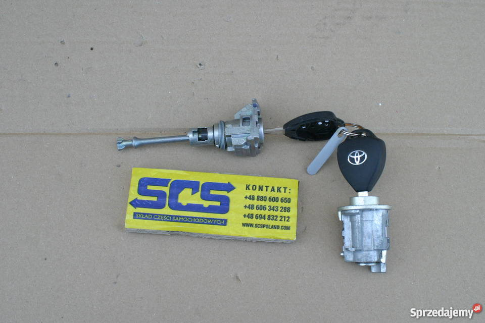 TOYOTA KLUCZYKI BEMBENEK ZAPADKA STACYJKA ZAMEK Pozostałe Bieleń