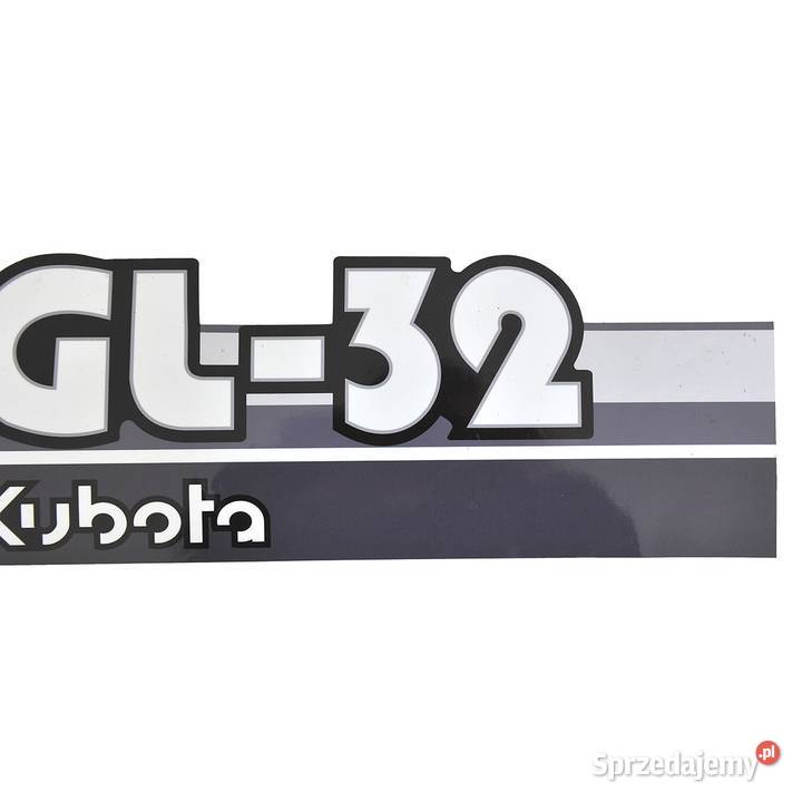 Naklejki Kubota GL32 Tajęcina