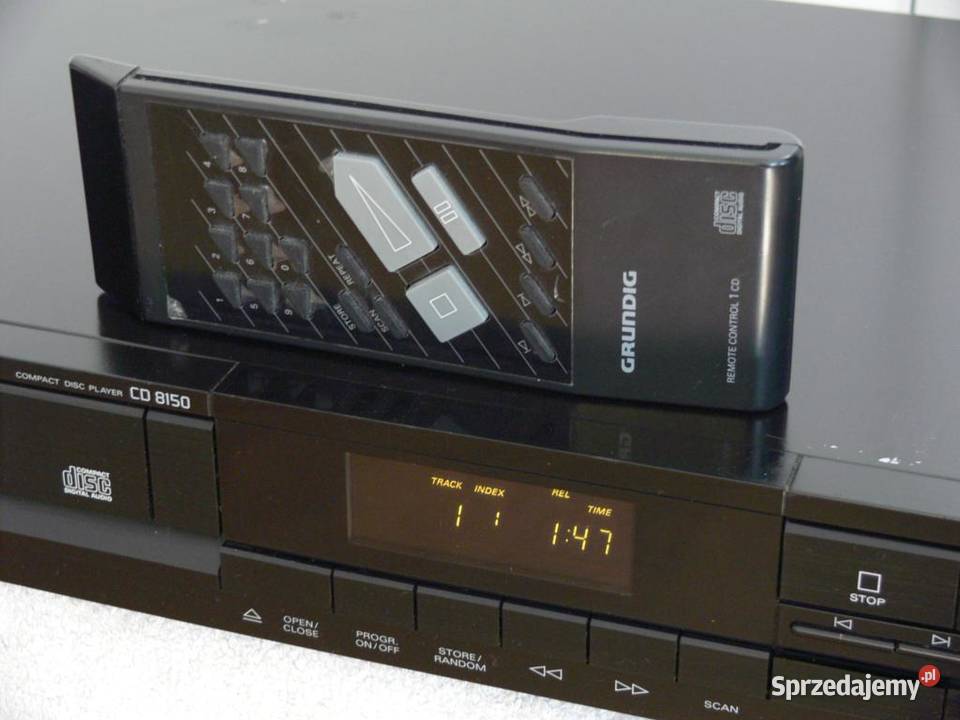 Świetny Grundig CD8150 pilot TDA1543 CDM 419 Jasło