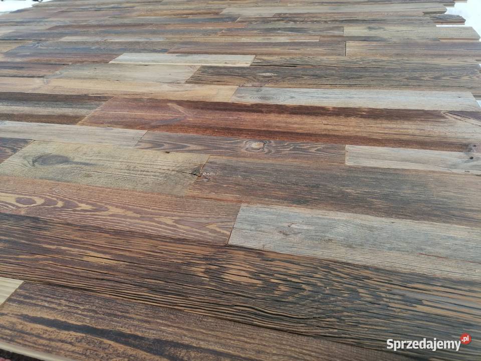 Stare deski panele ścienne 3D dekoracje loft Janów Lubelski sprzedam