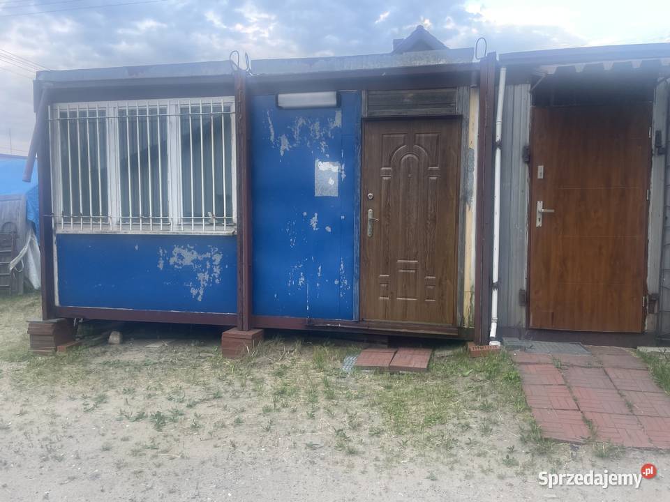 Kontener biurowy socjalny budowlany kontenery Bydgoszcz sprzedam