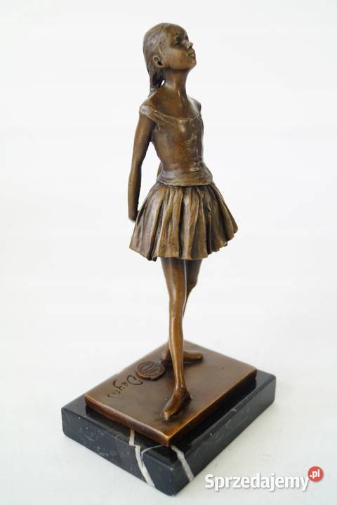 Figura z brązu DEGAS mała tancerka rzeźba Gizałki